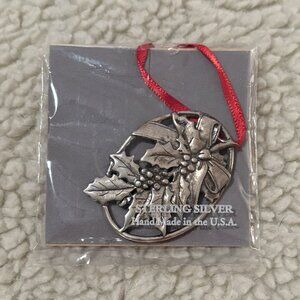Hand & Hammer Sterling December Ornament